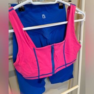 BUFFBUNNY COLLECTION 2 pieces set: legacy shorts & sport bra NEW